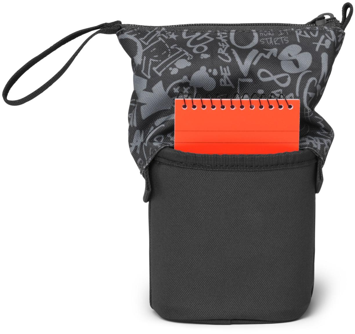 Pencil Slider grau Graffiti Street Ink Schüttelpennal Satch