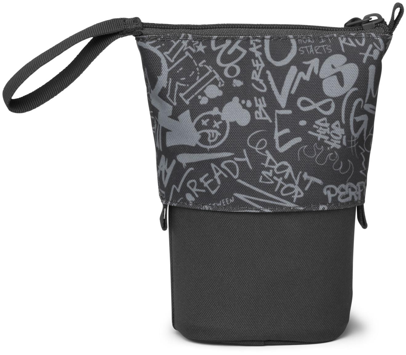 Pencil Slider grau Graffiti Street Ink Schüttelpennal Satch