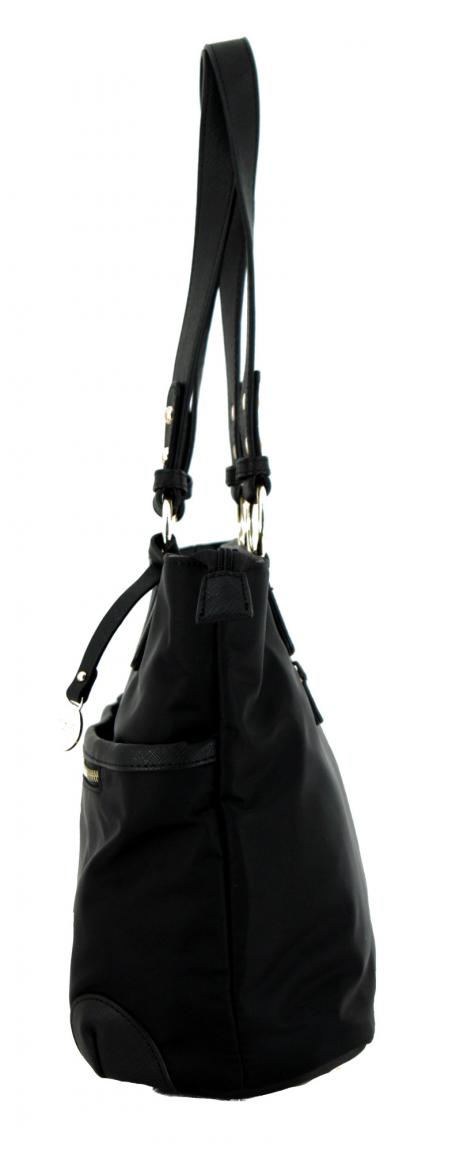 Perlonshopper L.Credi Alena gestreift blau weiß Freundin