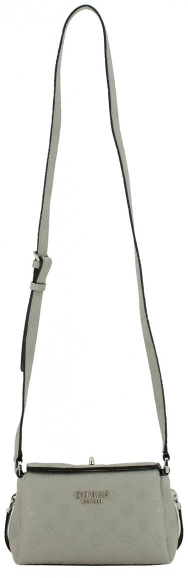 Phoebe Mini Shoulder Bag Umhängetasche Simply Taupe Logo Prägung
