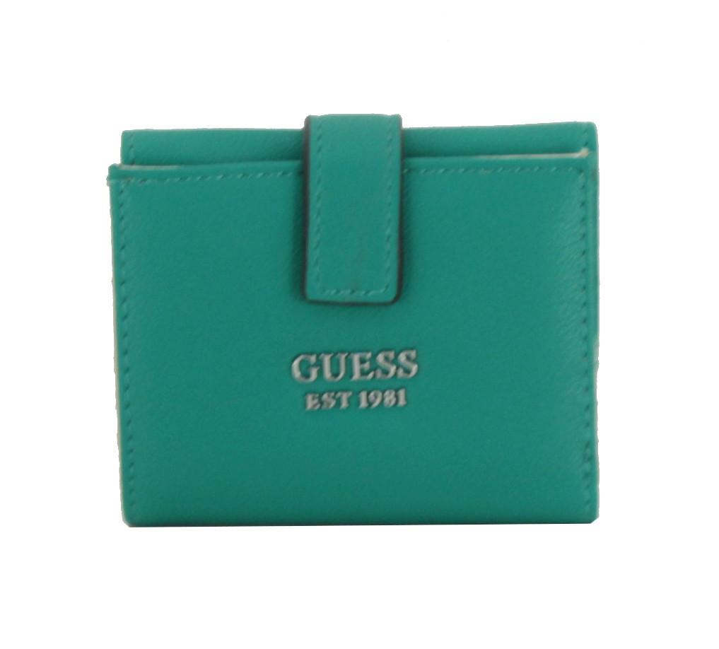 Pilloweffekt Guess Börse Small Gillian Cognac