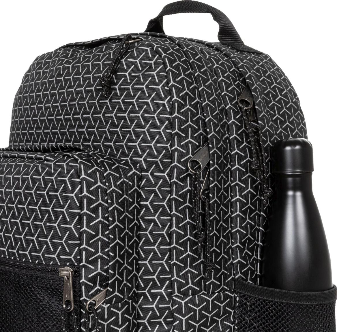 Pinzip Eastpak Tagesrucksack Alloverprint Refleks Meta Black