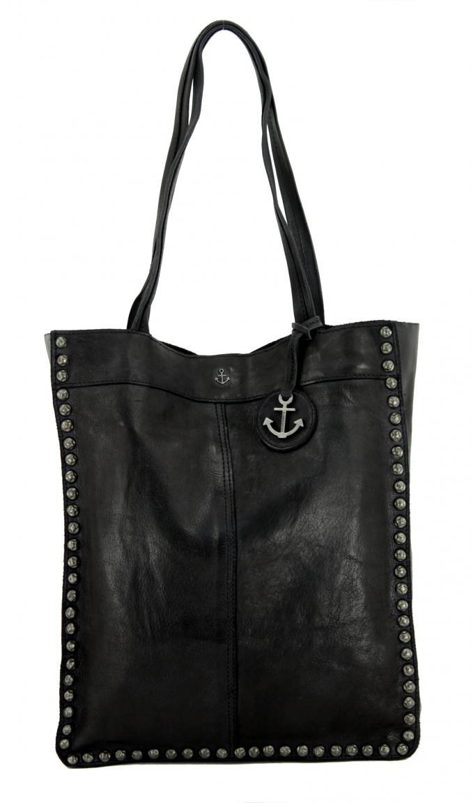 Plain and Studs Harbour2nd Shoppertasche Lotte Ash schwarz