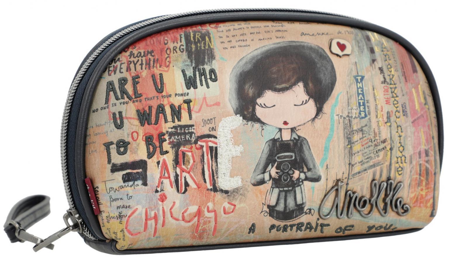Pochette Anekke City Art Clutch Organizer bunt Handschlaufe