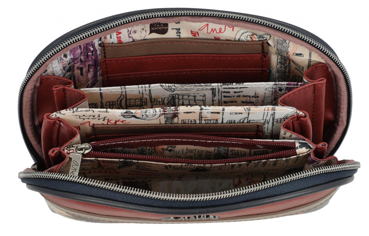 Pochette Anekke City Art Clutch Organizer bunt Handschlaufe