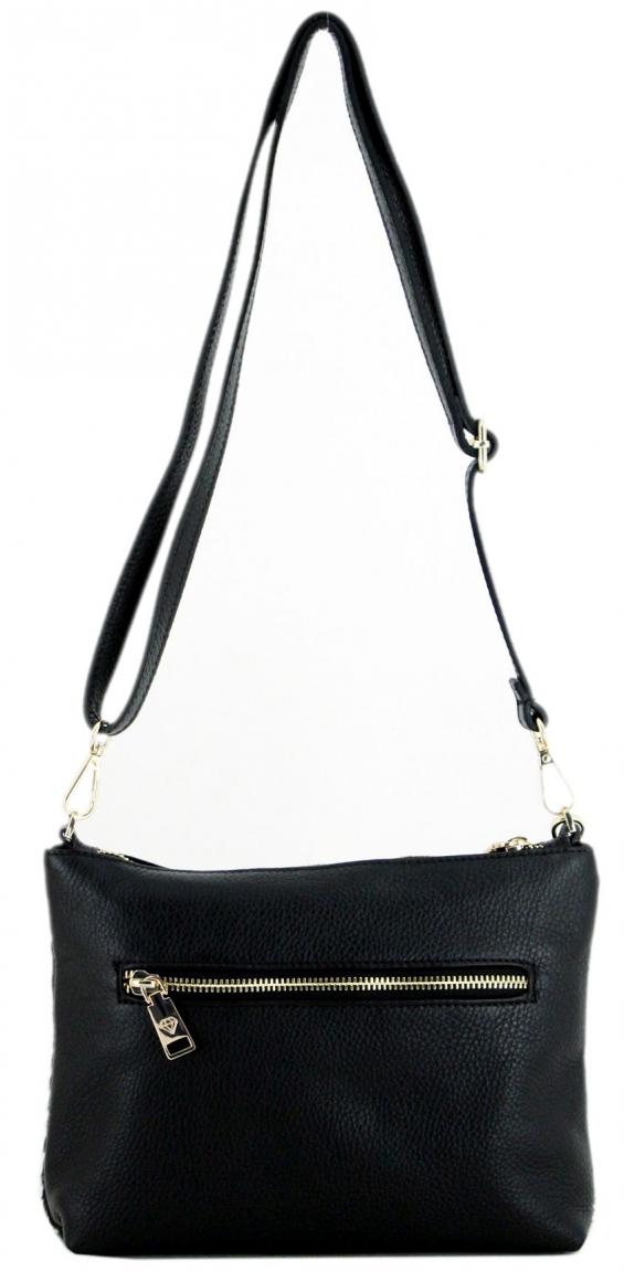 Pochette mit Handschlaufe CALEIDOS Black Leo