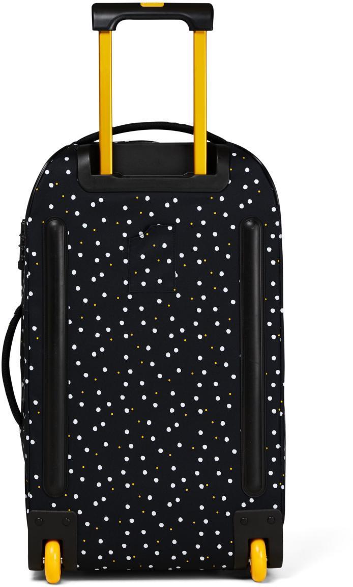 Polkadots Satch Flow 65cm schwarz Punkte Lazy Daisy Ferienkoffer