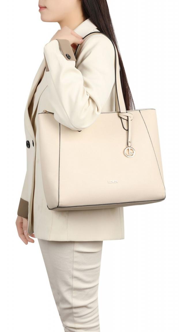 Polly Henkeltasche L.Credi Creme Markencharm nachhaltig