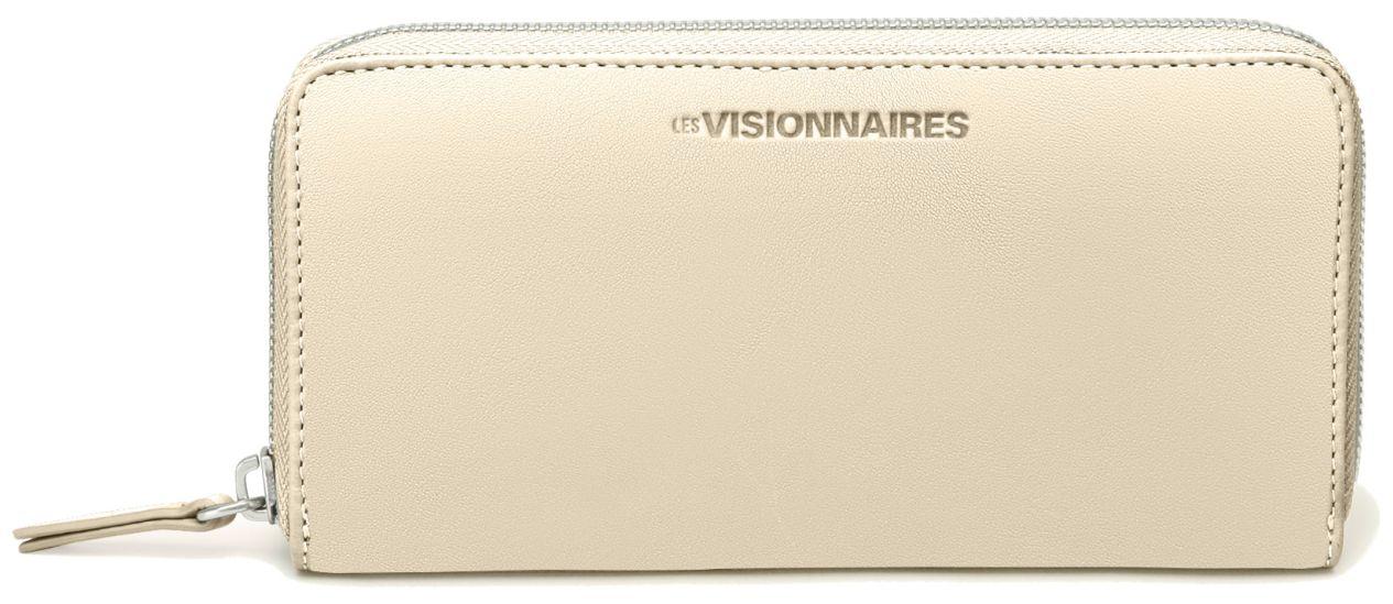 Portemonnaie Lammleder hellbeige Les Visionnaires Lily SIlky Off White