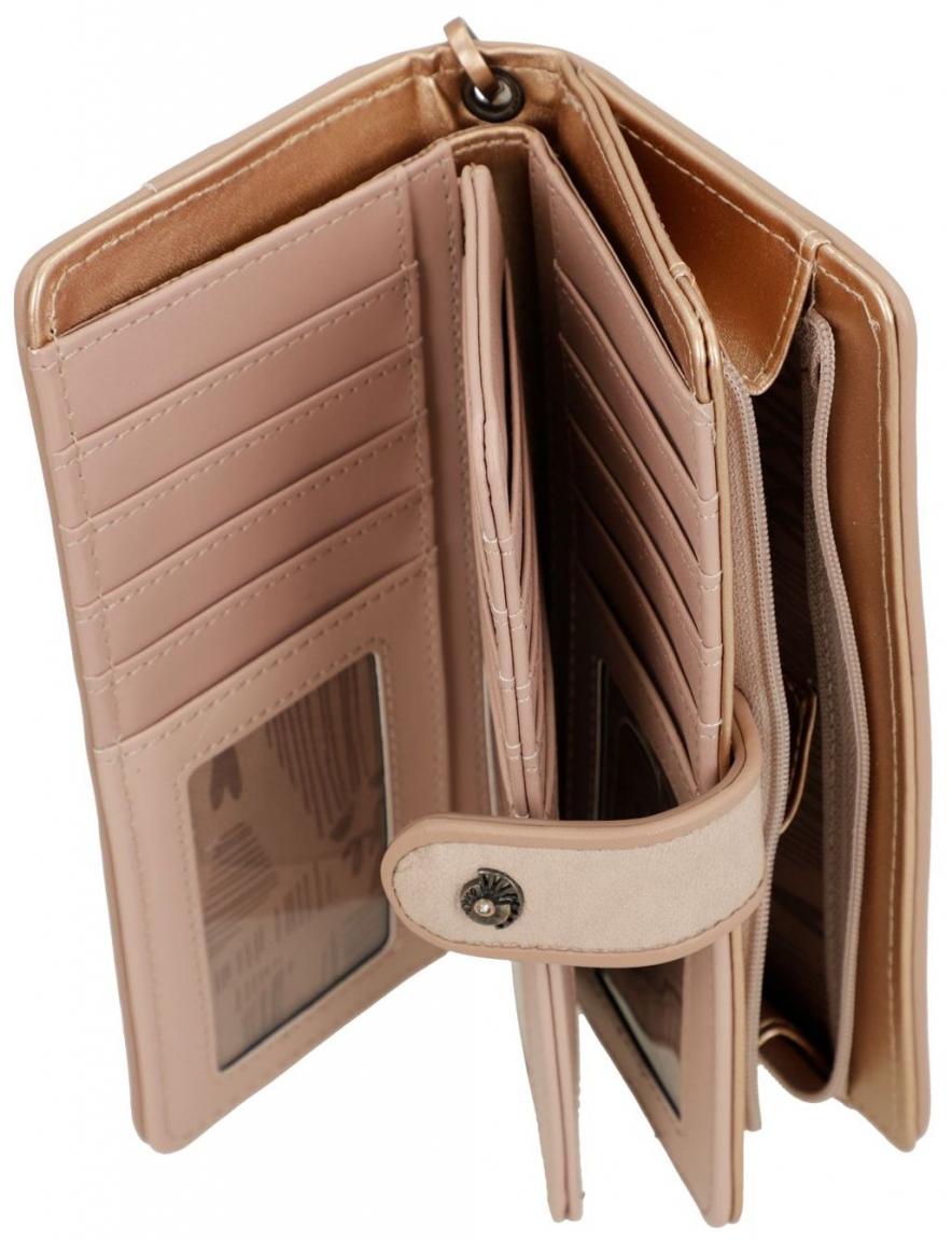 Portemonnaie Large Anekke Hollywood Studio Nude Beige Lasercut