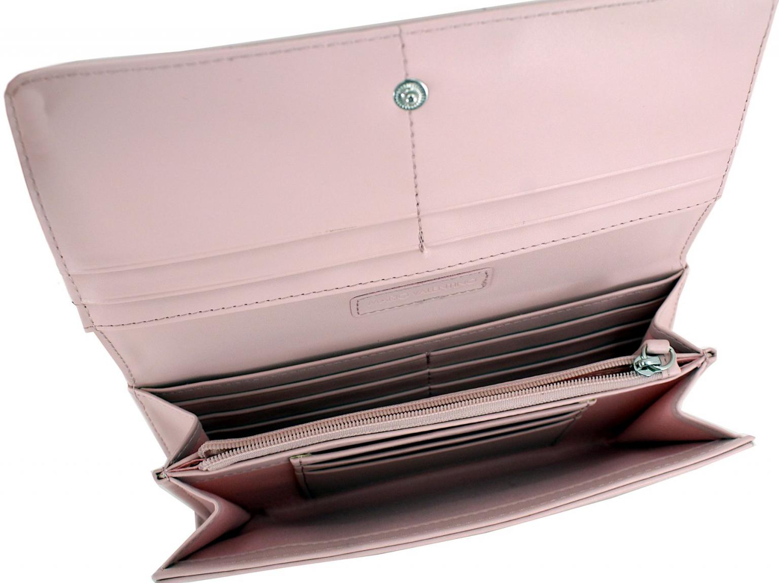 Portemonnaie Valentino Barrio Cipria Multicolor Rosa 