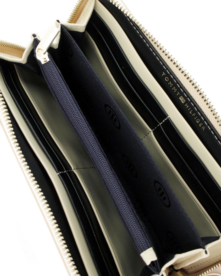 Portemonnaie dunkelblau Streifen Tommy Hilfiger Honey Corporate