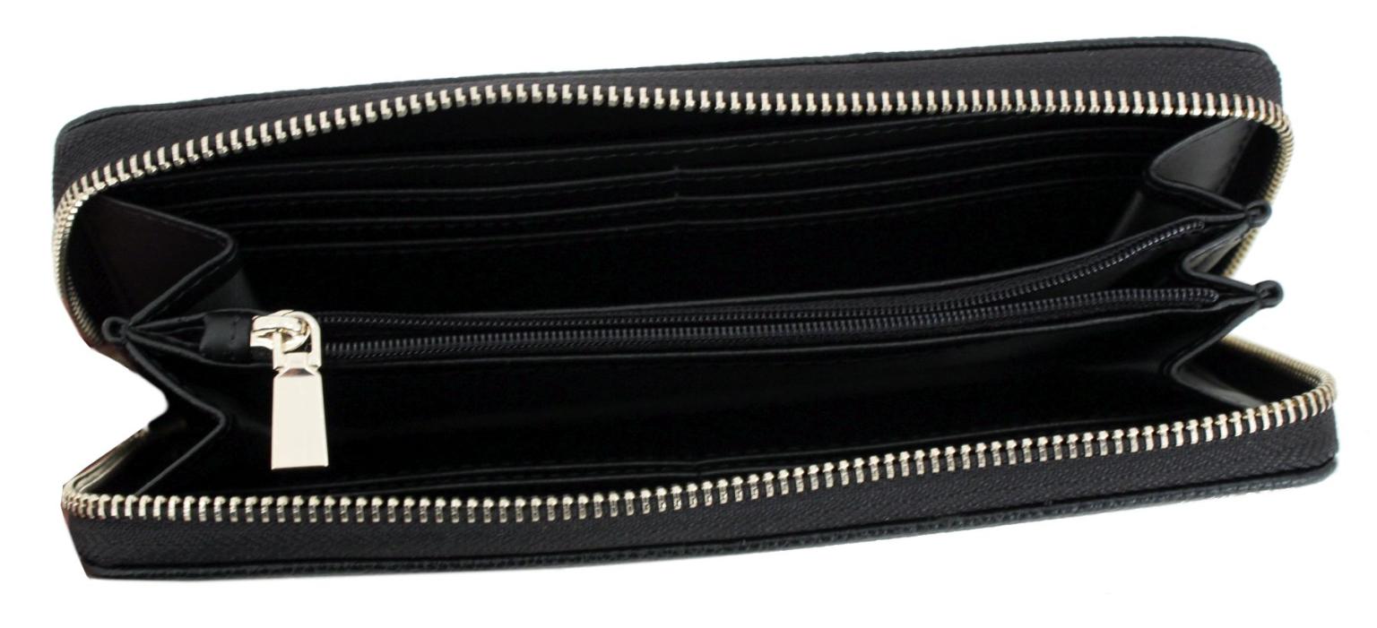 Portemonnaie schwarz Ziparound Guess Laurel II