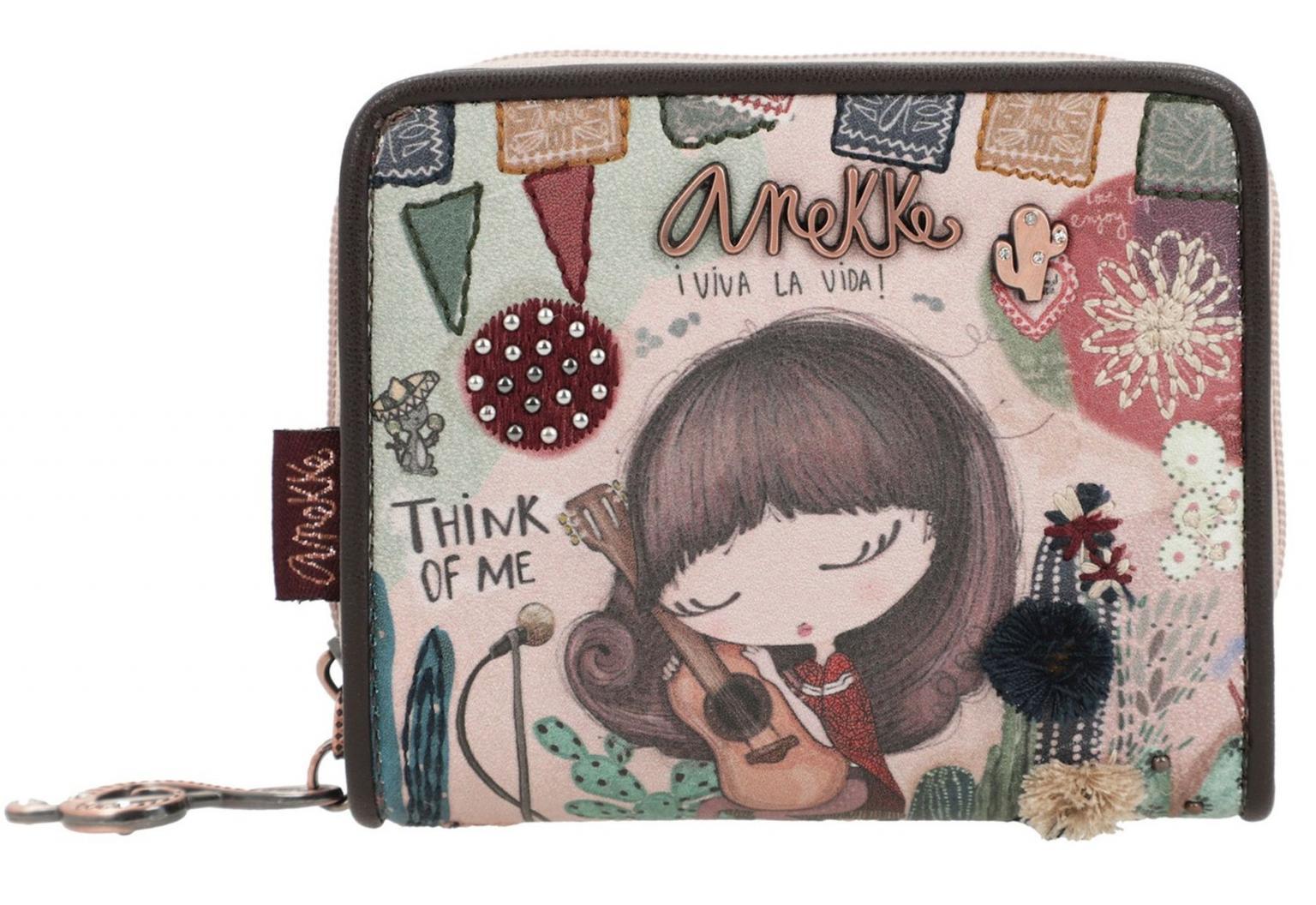 Portmonee Anekke Ixchel Music Kaktus Bommel