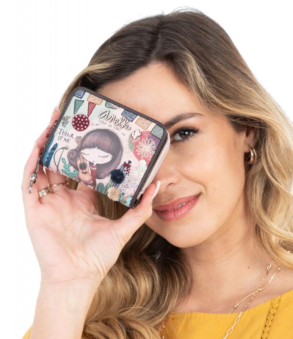 Portmonee Anekke Ixchel Music Kaktus Bommel