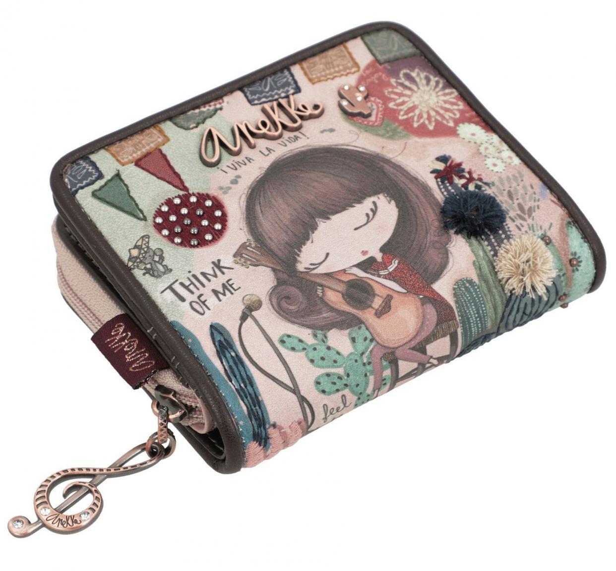 Portmonee Anekke Ixchel Music Kaktus Bommel
