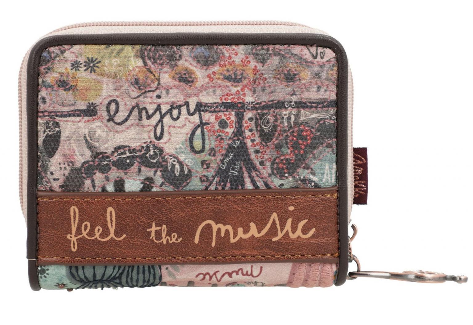 Portmonee Anekke Ixchel Music Kaktus Bommel