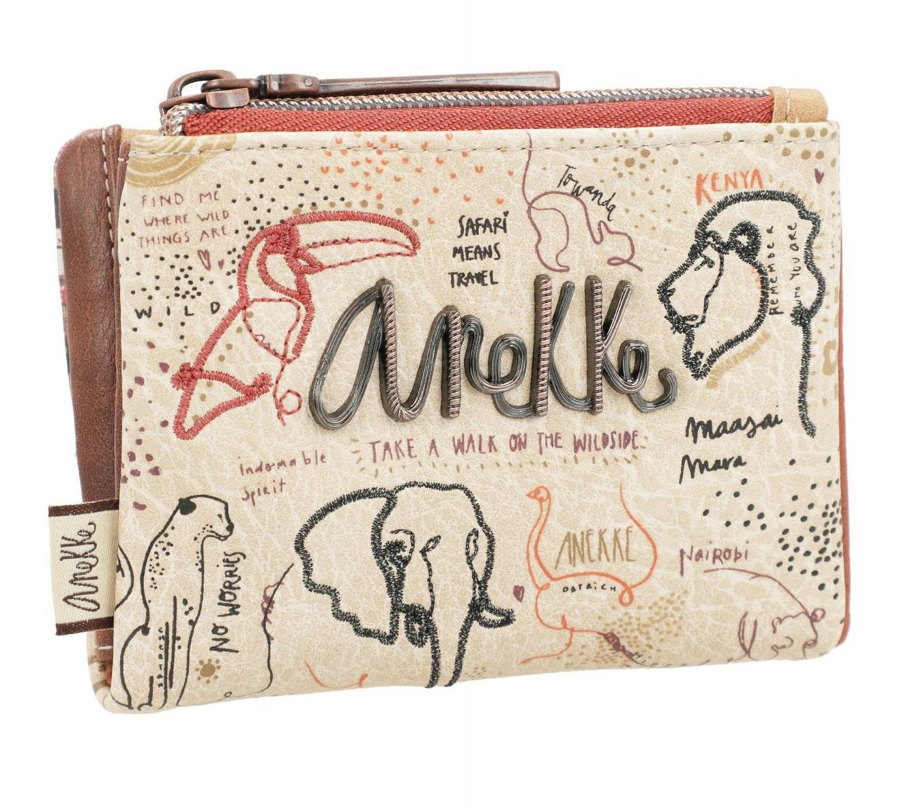 Portmonee Anekke Kenya Safari Fusion Recycled