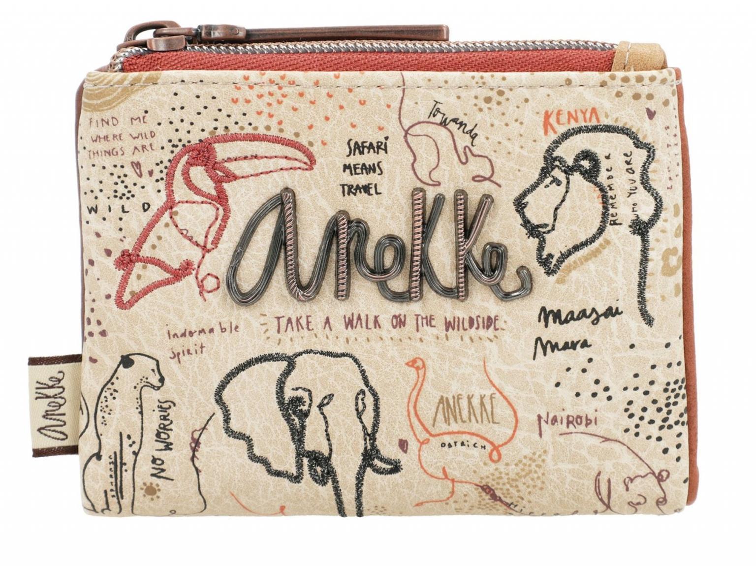 Portmonee Anekke Kenya Safari Fusion Recycled