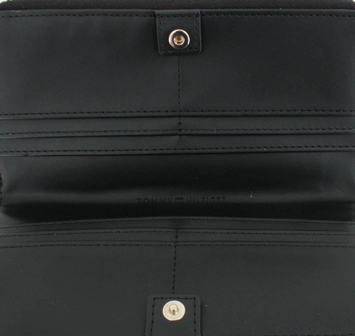 Portmonee Damen Large Tommy Hilfiger Chic ZA Schwarz