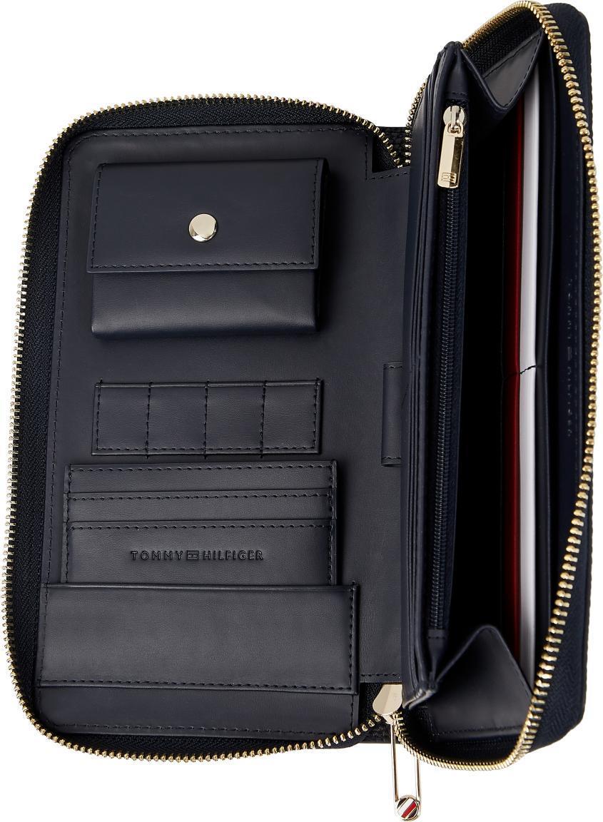 Portmonee Organizer Zip Tommy Hilfiger Element All in One Wallet Black