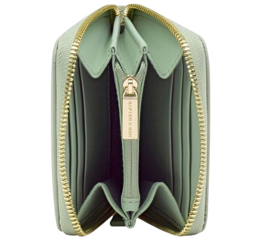 Portmonee Small Louvre Cloud KAPTEN and SON Soft Green nachhaltig