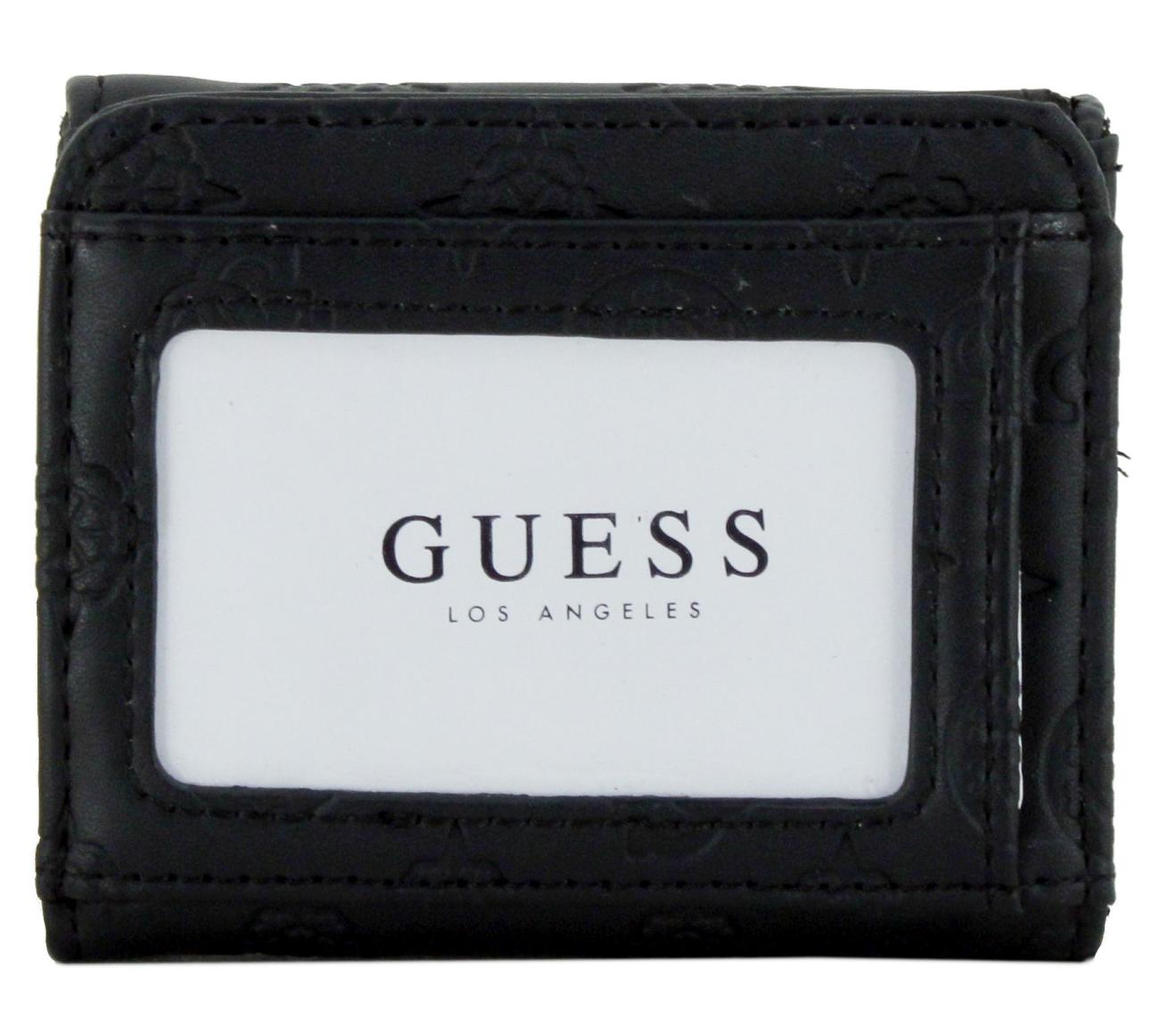 Portmonnaie Mini mit Überschlag Guess Laurel SLG  Black 