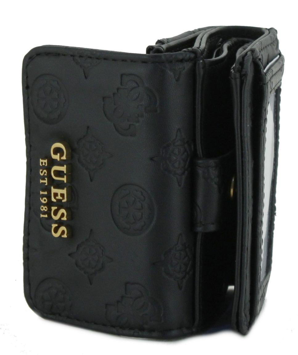 Portmonnaie Mini mit Überschlag Guess Laurel SLG  Black 