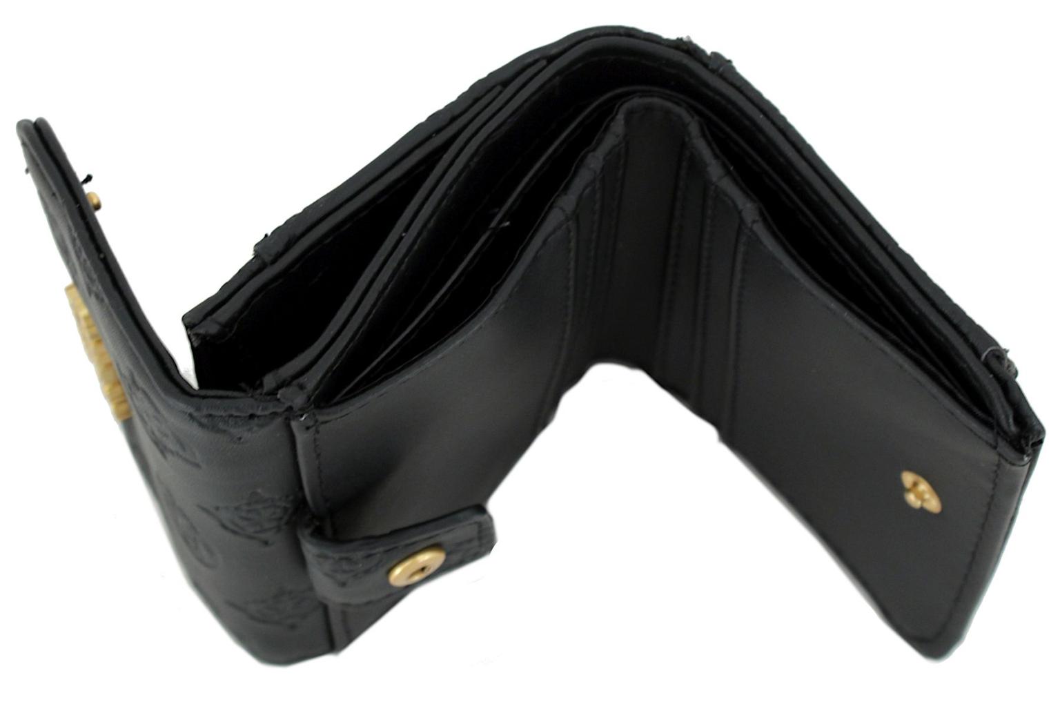 Portmonnaie Mini mit Überschlag Guess Laurel SLG  Black 