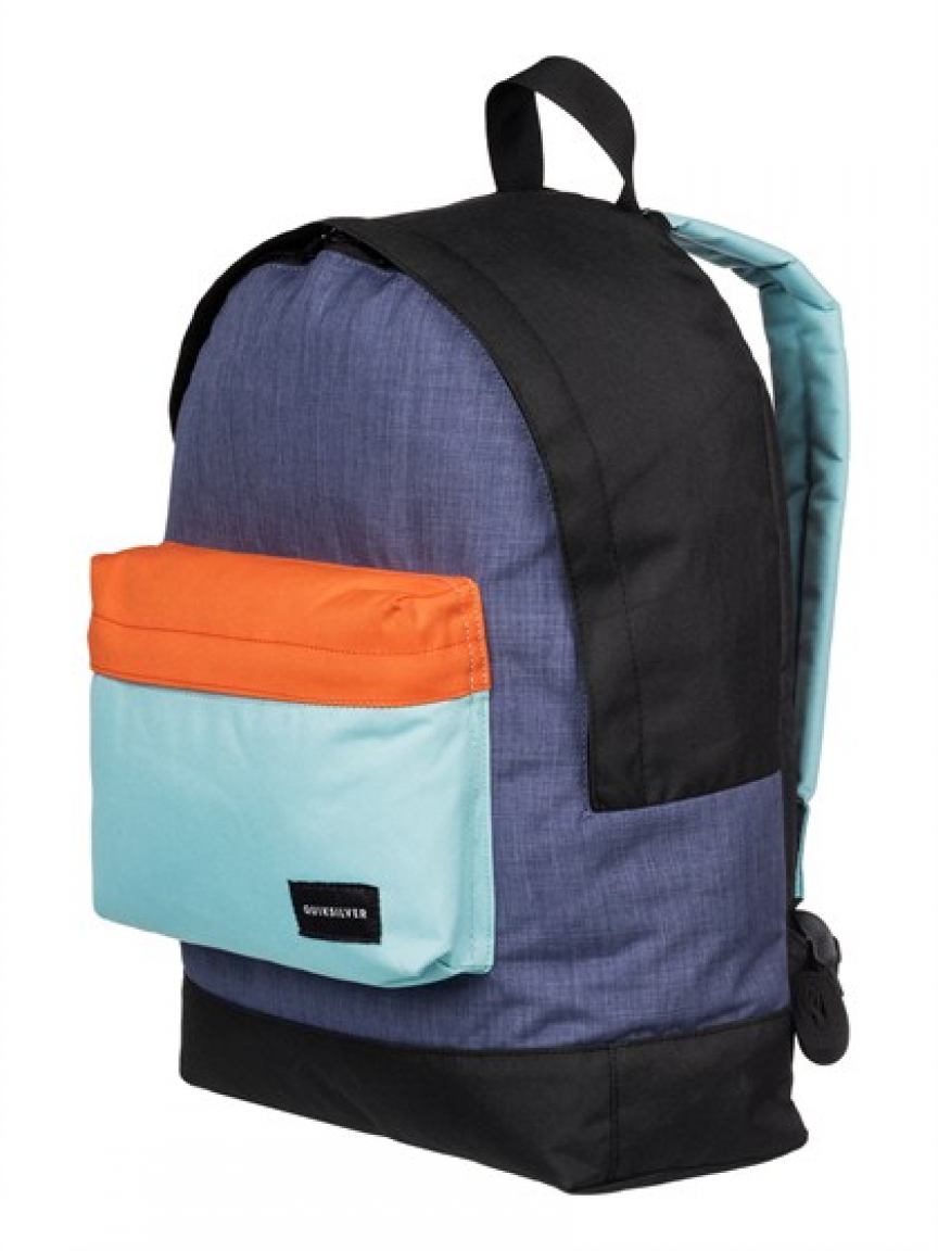 Quiksilver Rucksack Everyday Edit M Aruba Blue Blau Orange Bags & more