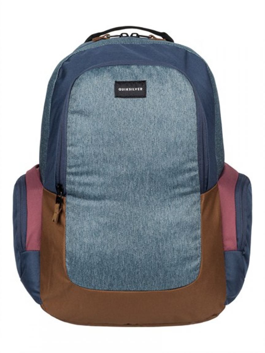 Quiksilver Rucksack Schoolie M Laptop Dark Denim Jeans Blau