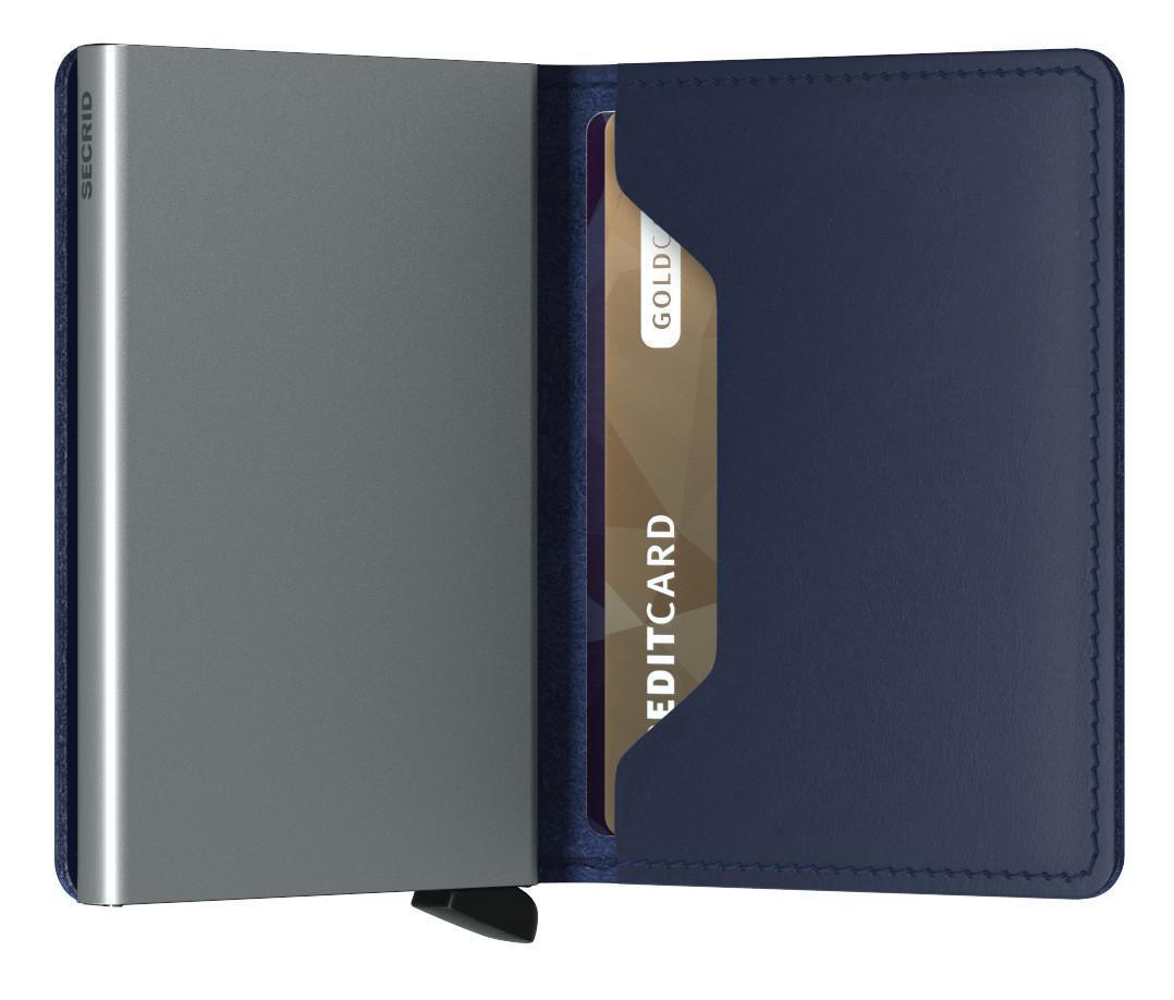 RFID-Schutz Kartenhülle Secrid Slimwallet Original Navy blau