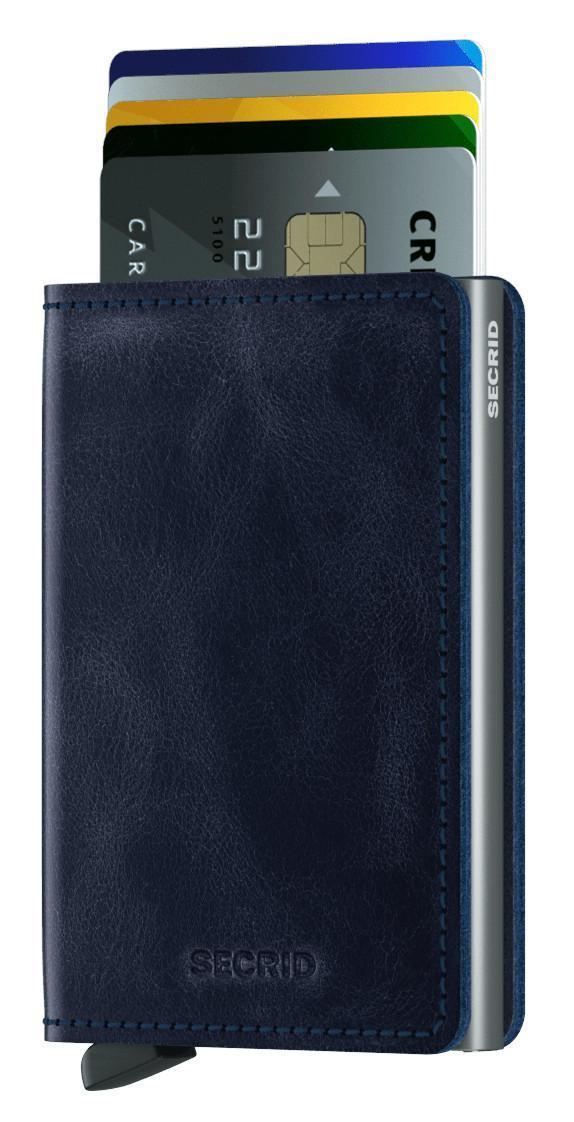 RFID-Schutzhülle Chipkarten Secrid Slimwallet Vintage Blue blau