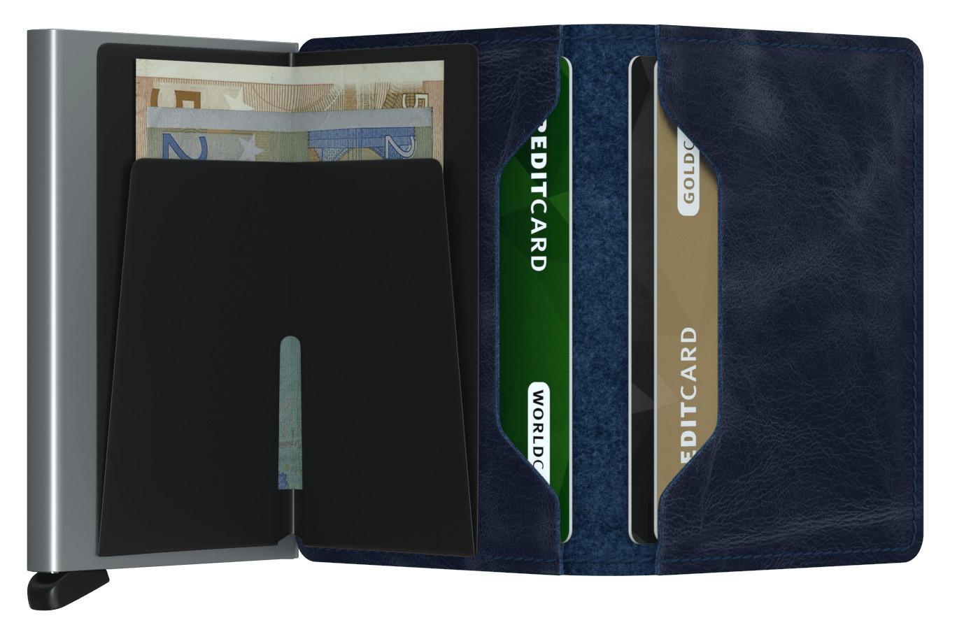 RFID-Schutzhülle Chipkarten Secrid Slimwallet Vintage Blue blau