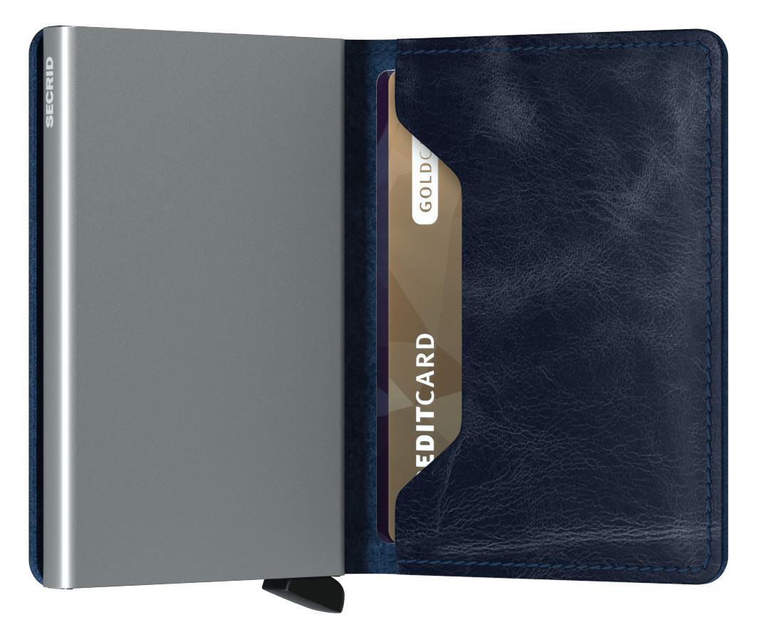 RFID-Schutzhülle Chipkarten Secrid Slimwallet Vintage Blue blau