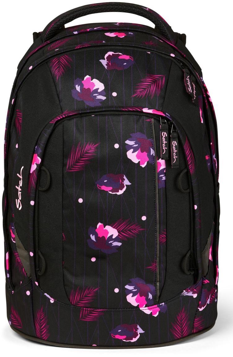 Ready to Swap Mädchenschultasche Satch Pack Mystic Nights Blumenprint schwarz pink