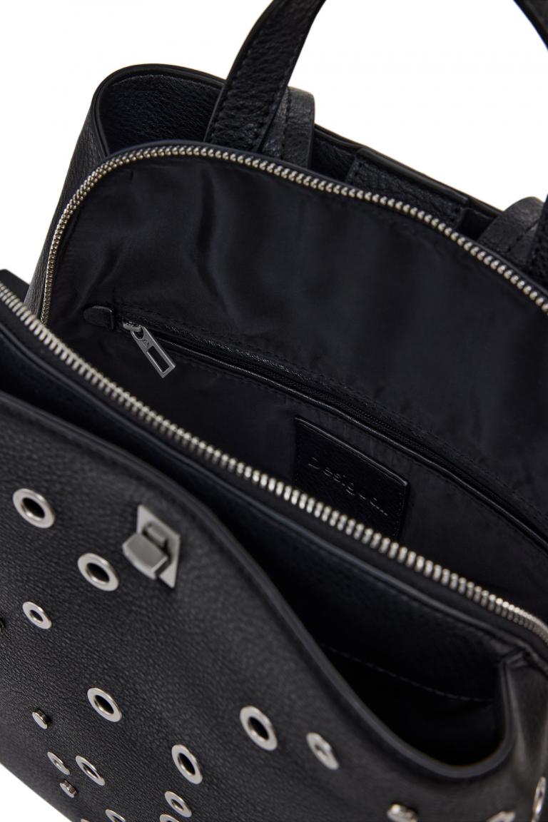 Rebel Daypack Desigual Sumy Nieten rockig schwarz