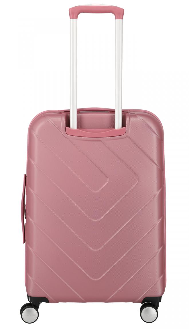 Reisekoffer 4-Rad Travelite Kalisto M Rose Hartschale 67cm pink