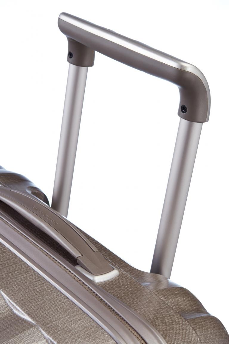 Reisekoffer Hartschale Samsonite Lite-Cube Spinner 68cm Ivory Gold 