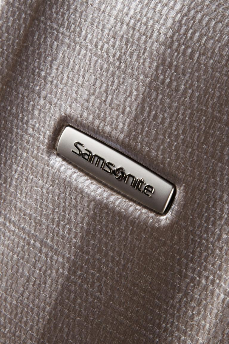 Reisekoffer Hartschale Samsonite Lite-Cube Spinner 68cm Ivory Gold 