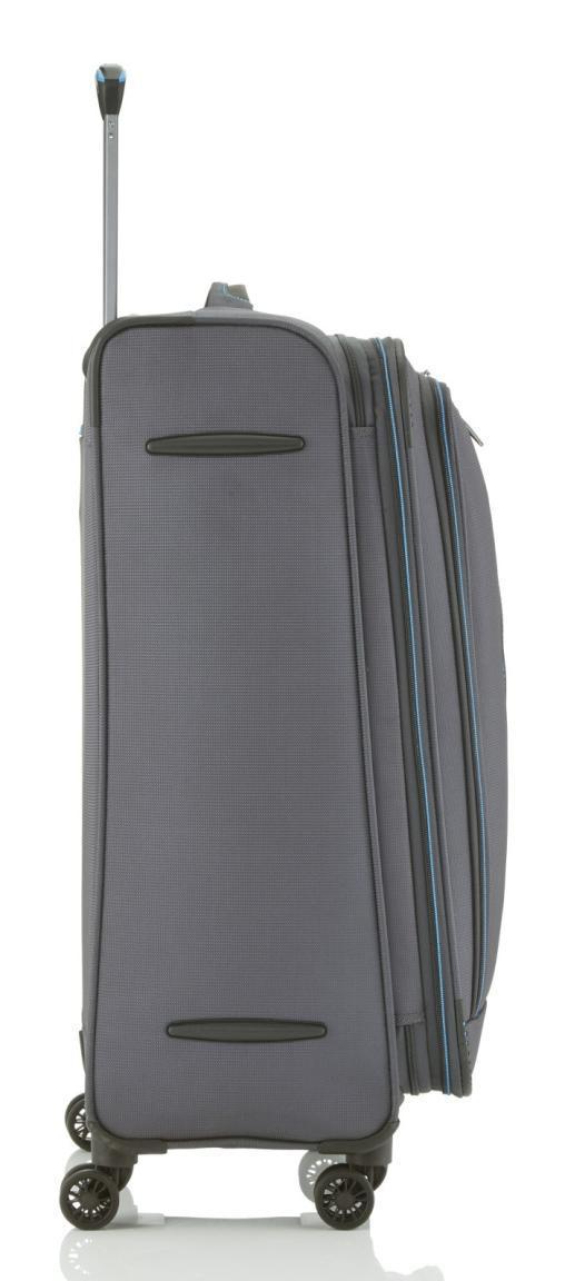 Reisekoffer L 77cm Travelite CrossLITE anthrazit dunkelgrau blau