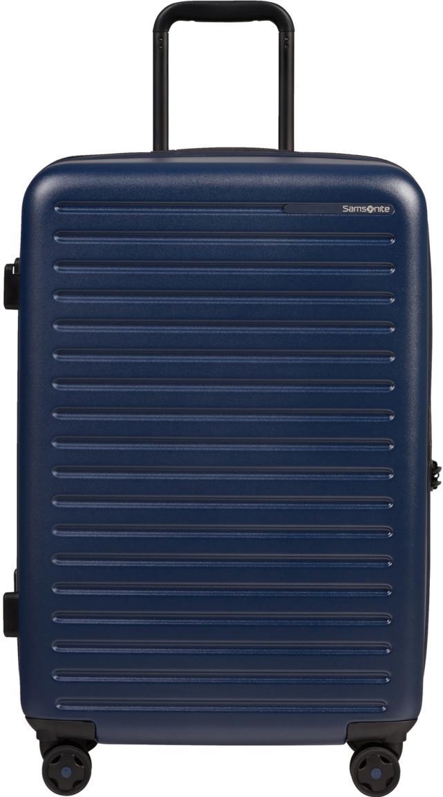 Reisekoffer dunkelblau Samsonite StackD Spinner M 68cm Navy