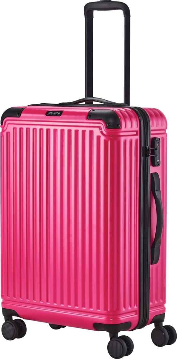 Reisekofferset dreiteilig Hartschale Travelite Cruise Pink L/M/S