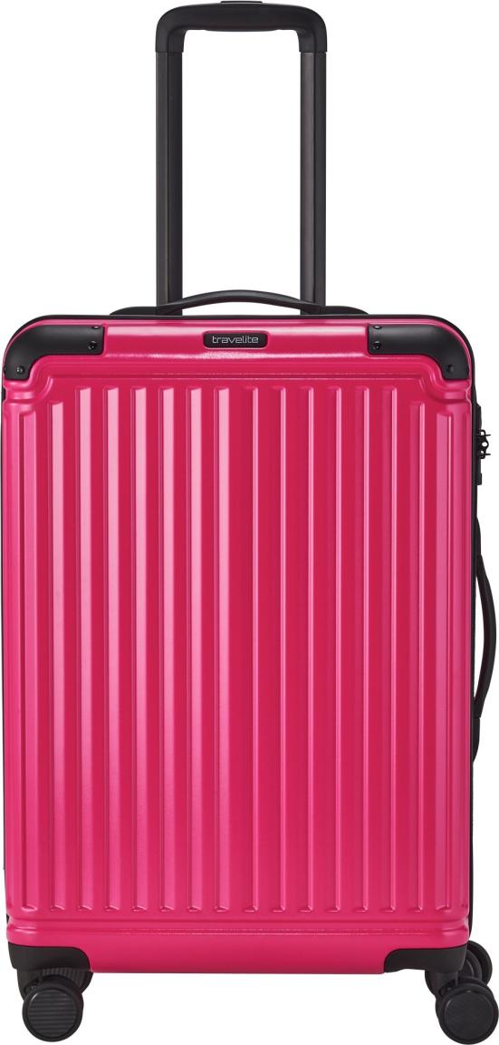 Reisekofferset dreiteilig Hartschale Travelite Cruise Pink L/M/S