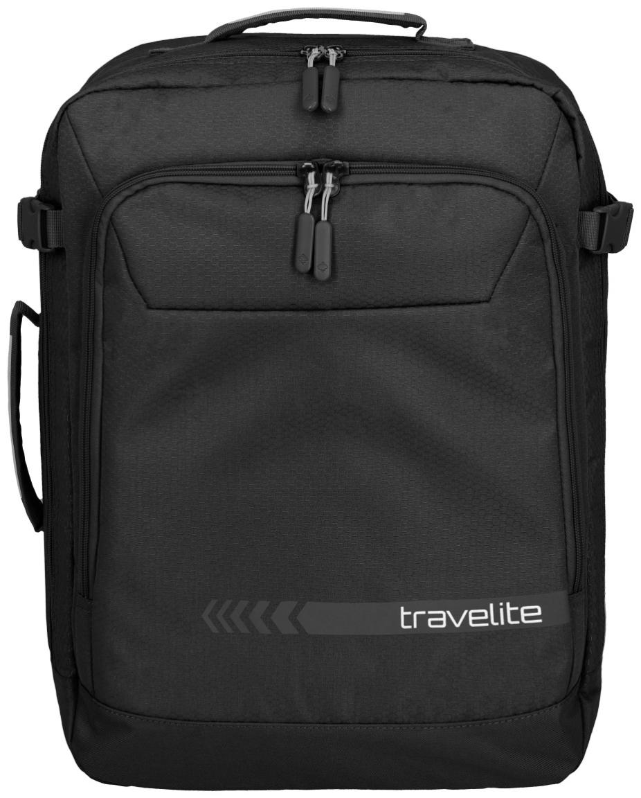 Reiserucksack schwarz Travelite Kick Off Bordgepäck