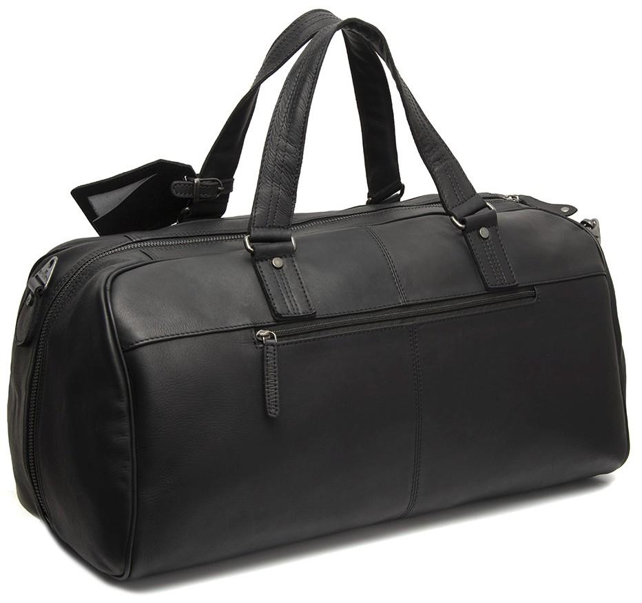 Reisetasche Rivaro Leder schwarz The Chesterfield Branch