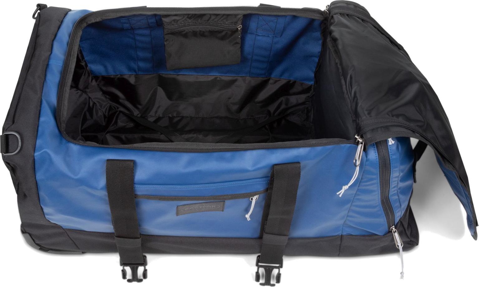 Reisetasche auf Rollen Eastpak Perce Wheel Medium Tarp Peony Blau