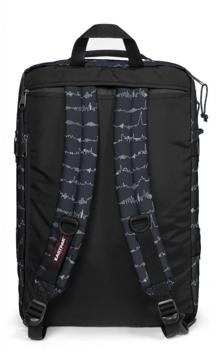 Reisetasche mit Laptopfach hellgrau Eastpak Tranzpack Rucksack