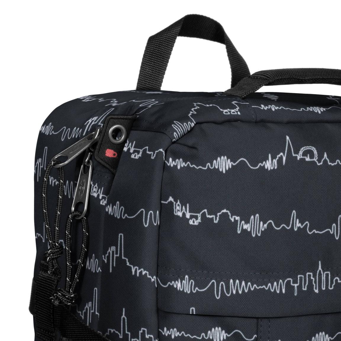 Reisetasche mit Laptopfach hellgrau Eastpak Tranzpack Rucksack