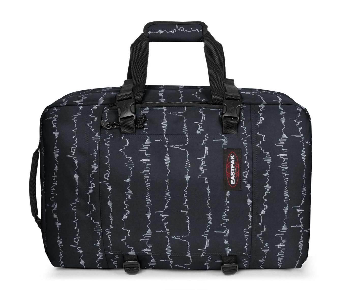 Reisetasche mit Laptopfach hellgrau Eastpak Tranzpack Rucksack